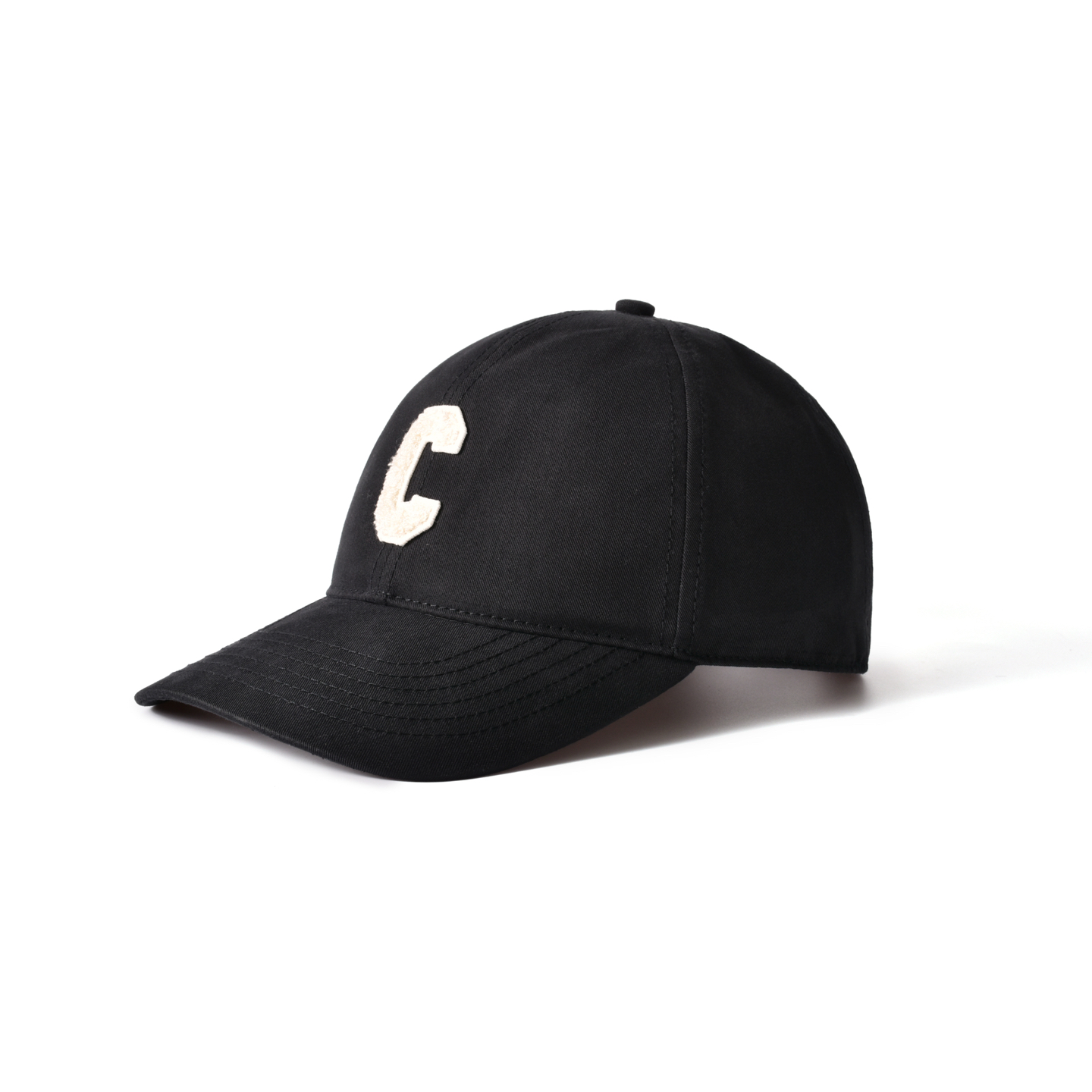 [Celine] 셀린느 자수 캡 블랙