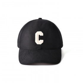 [Celine] 셀린느 자수 캡 블랙