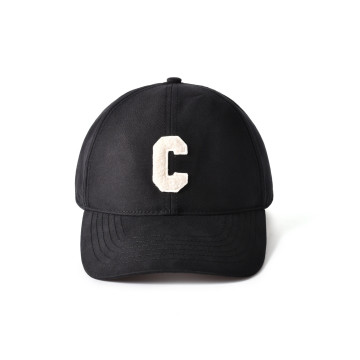 [Celine] 셀린느 자수 캡 블랙