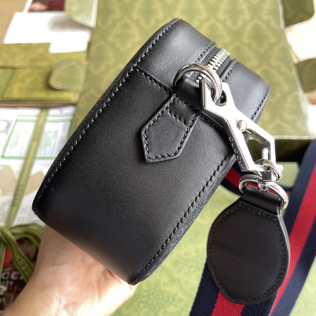 [Gucci] 구찌 GG 숄더백 블랙 그레이