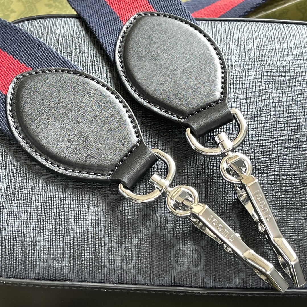 [Gucci] 구찌 GG 숄더백 블랙 그레이