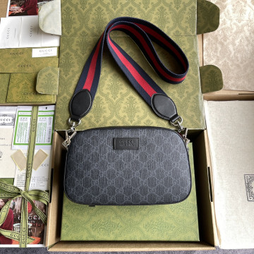 [Gucci] 구찌 GG 숄더백 블랙 그레이