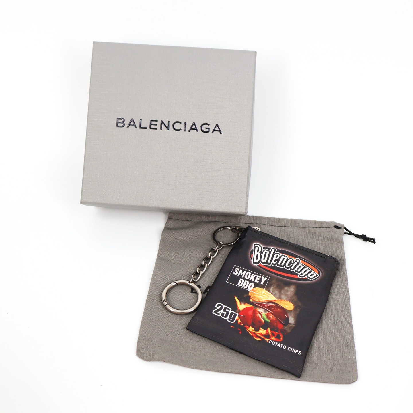 [Balenciaga] 발렌시아가 칩스 폰 홀더 파우치 블랙