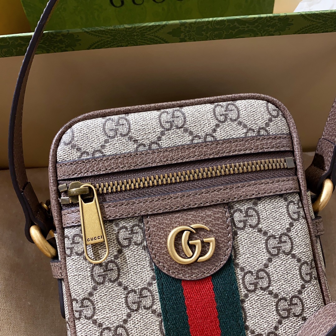 [Gucci] 구찌 오피디아 GG 스몰 메신저백