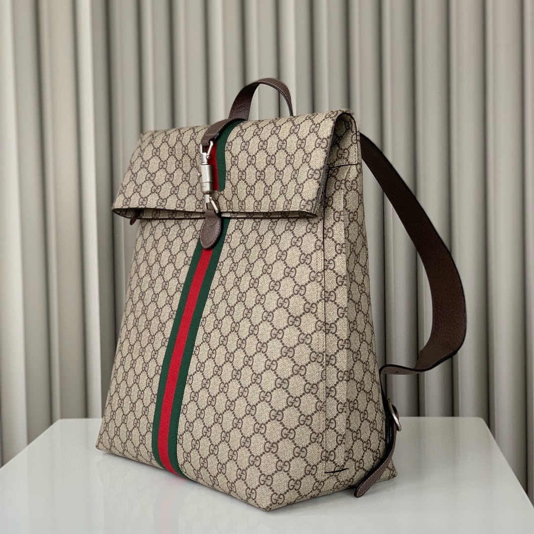 [Gucci] 구찌 Jackie 1961 GG 캔버스 백팩