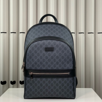 [Gucci] 구찌 블랙 수프림 GG 디테일 백팩
