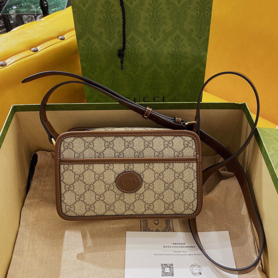 [Gucci] 구찌 인터로킹 GG 크로스백