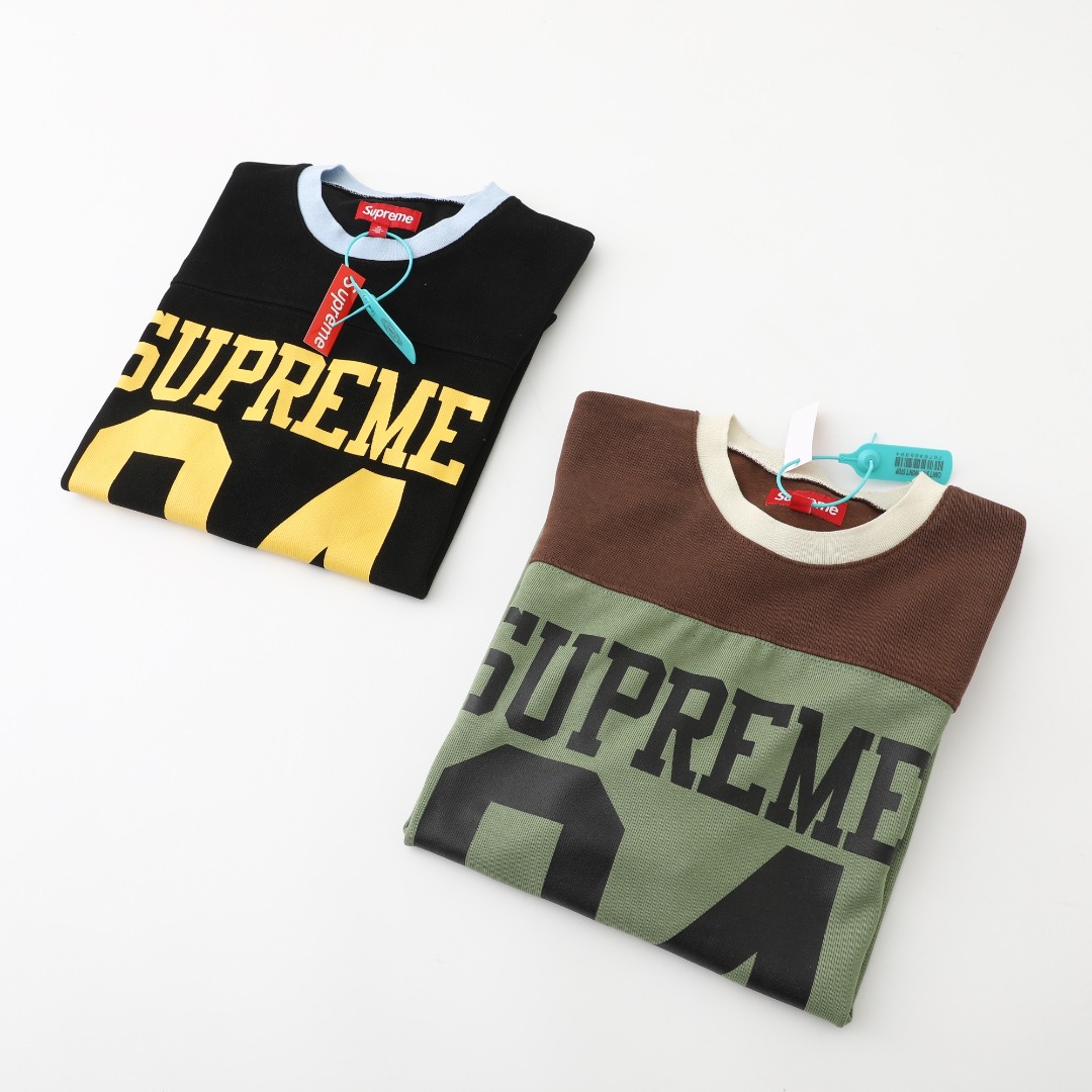 [Supreme] 슈프림 스플릿 숏슬리브 풋볼 탑