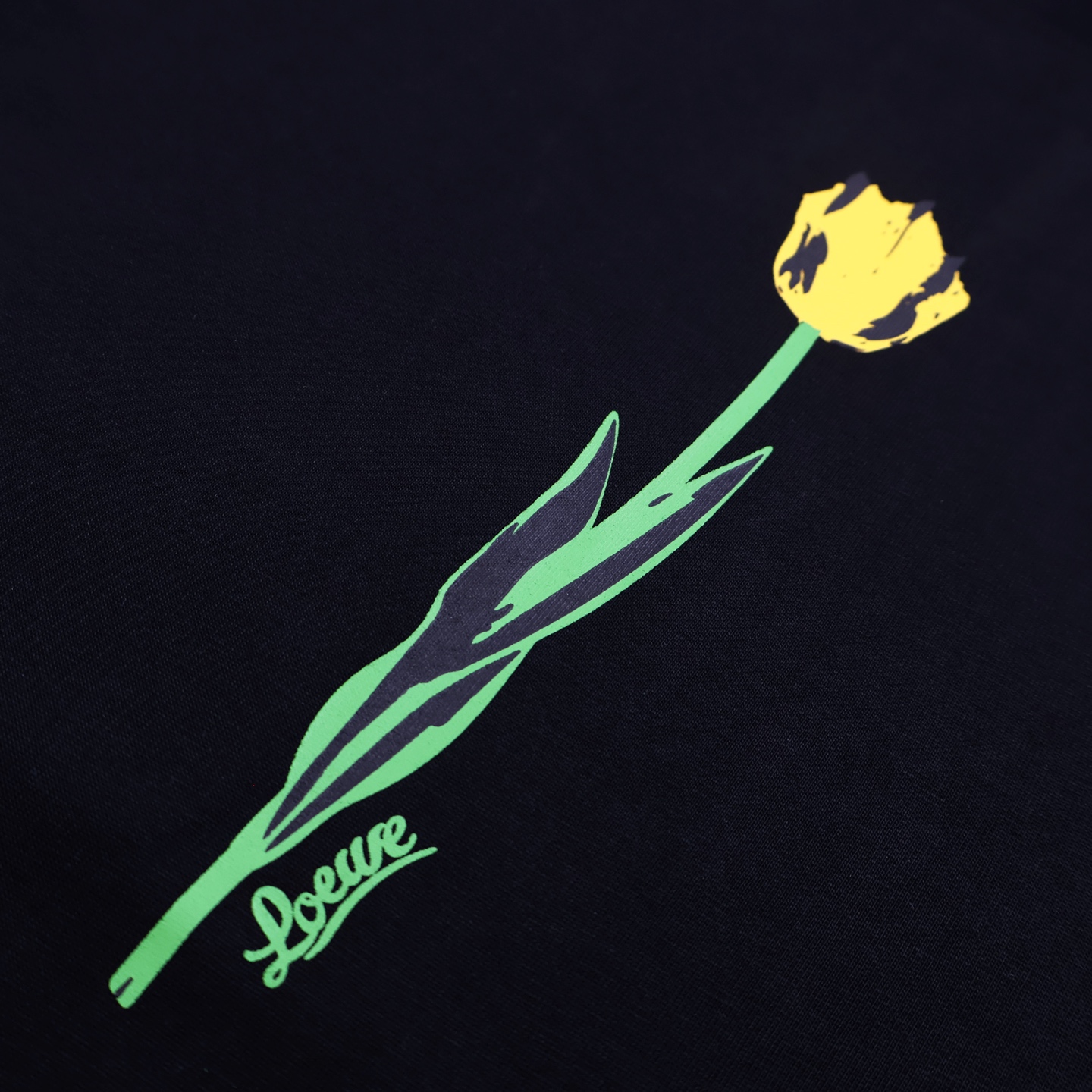 [Loewe] 로에베 리버시블 플라워 프린팅 반팔 티셔츠