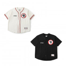 [Supreme] 슈프림 x 40 에이커스 트윌 베이스볼 저지