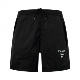 [PRADA] 프라다 로고 프린팅 나일론 쇼츠