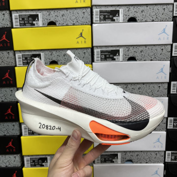 [Nike] 나이키 에어 줌 알파플라이 넥스트% 3 프로토 화이트 토탈 오렌지