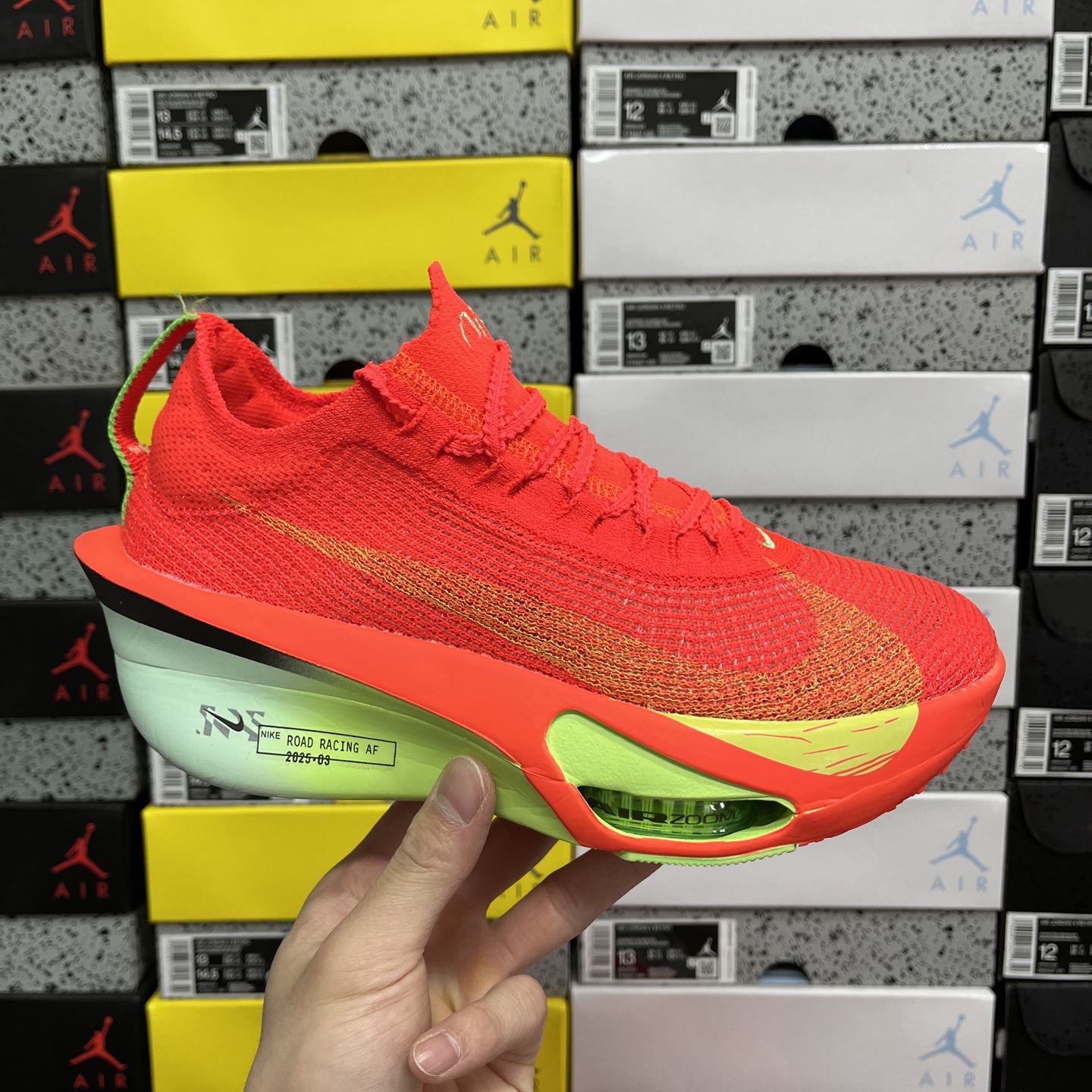 [Nike] 나이키 에어 줌 알파플라이 넥스트% 3 브라이트 크림슨 라임 블라스트