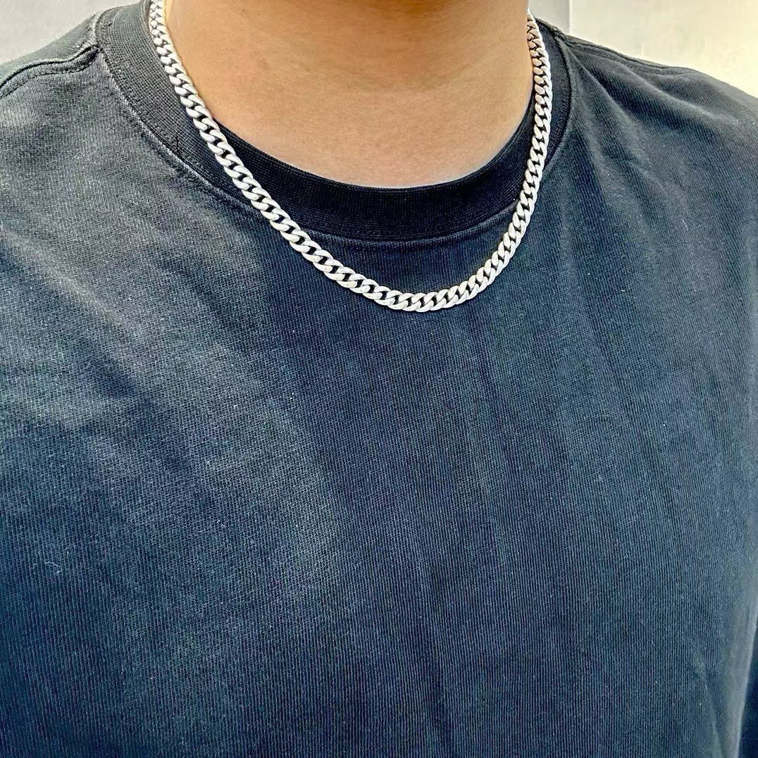 [ChromeHearts] 크롬하츠 클래식 레트로 플랫 목걸이