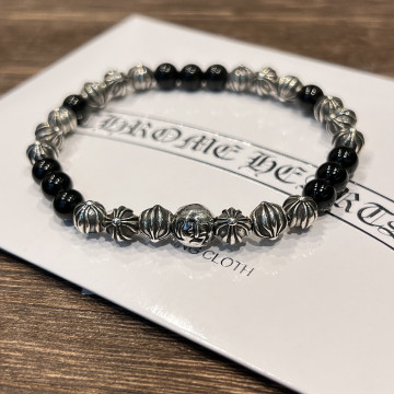 [ChromeHearts] 크롬하츠 크로스 오닉스 팔찌