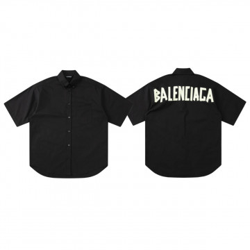 [Balenciaga] 발렌시아가 테이프 타입 숏슬리브 셔츠