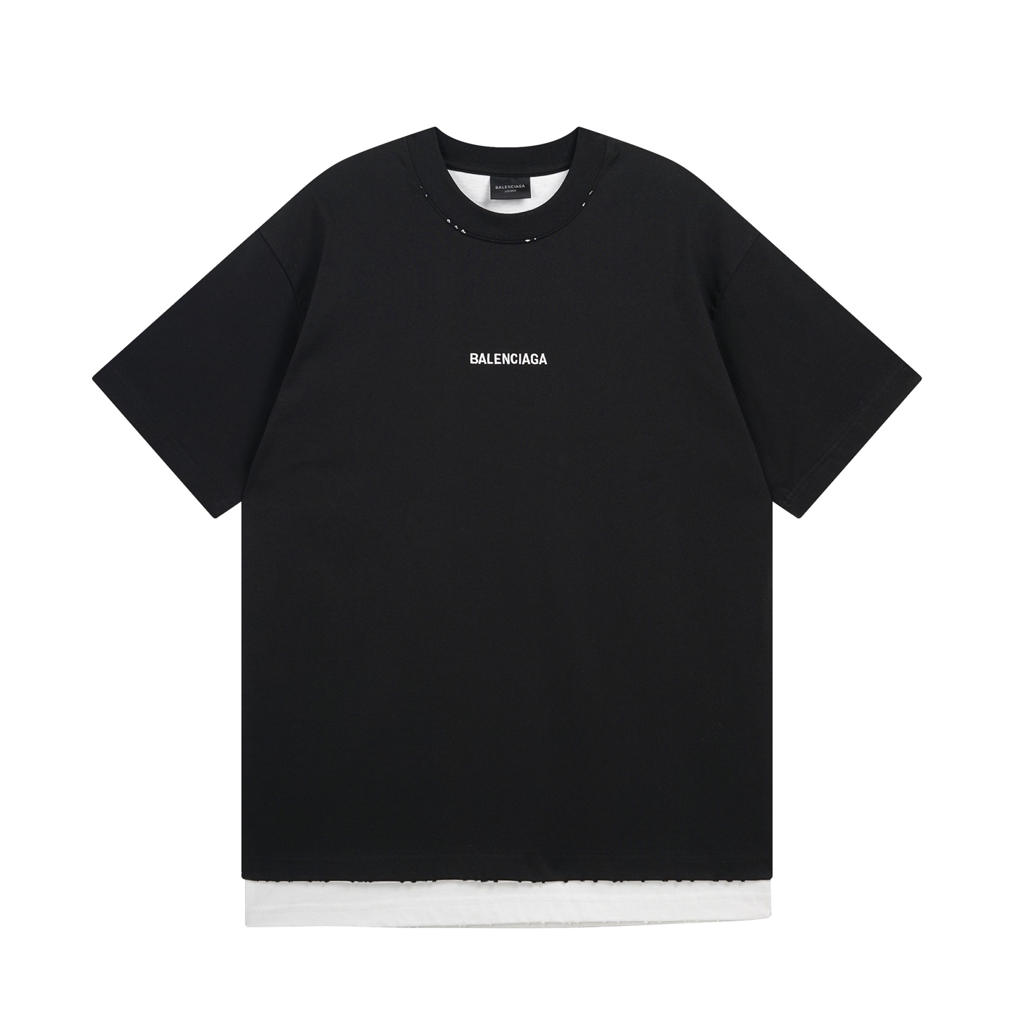 [BALENCIAGA] 발렌시아가 백 더블 티셔츠