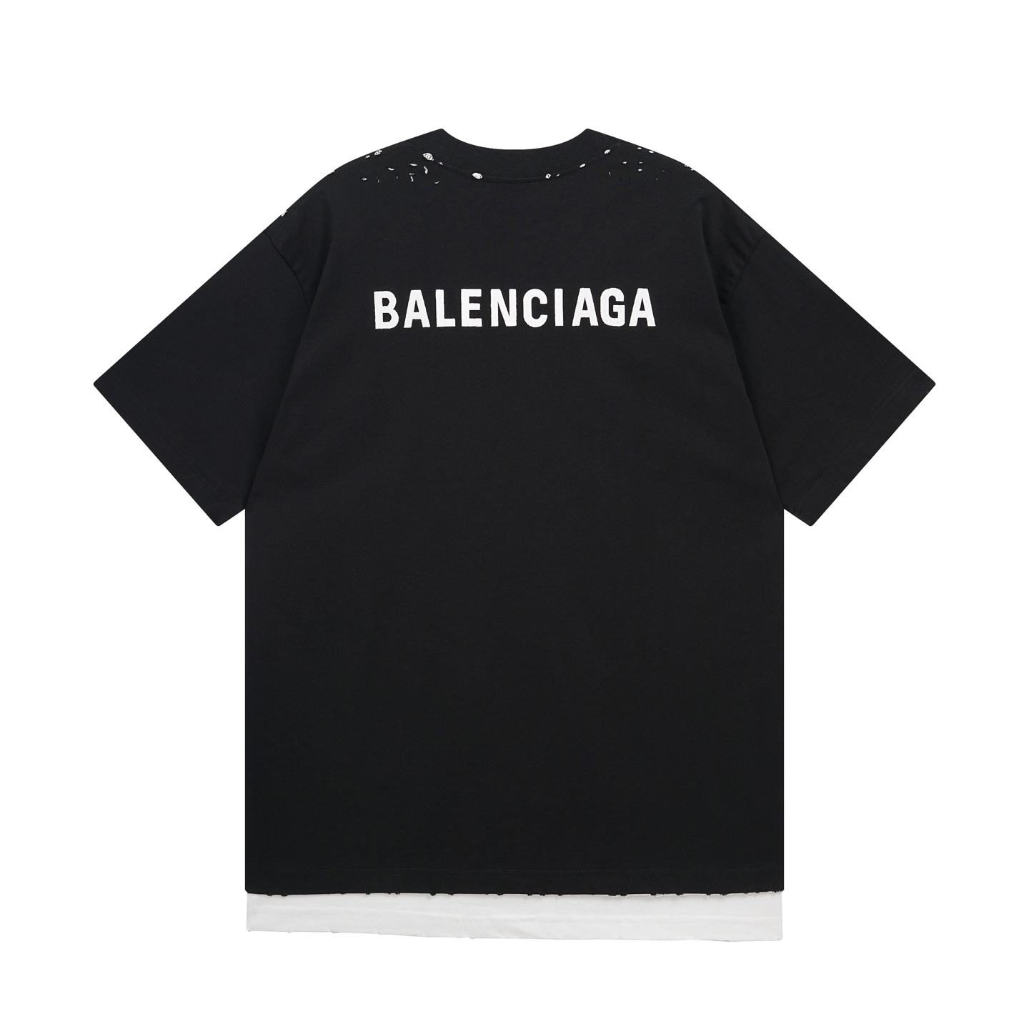 [BALENCIAGA] 발렌시아가 백 더블 티셔츠