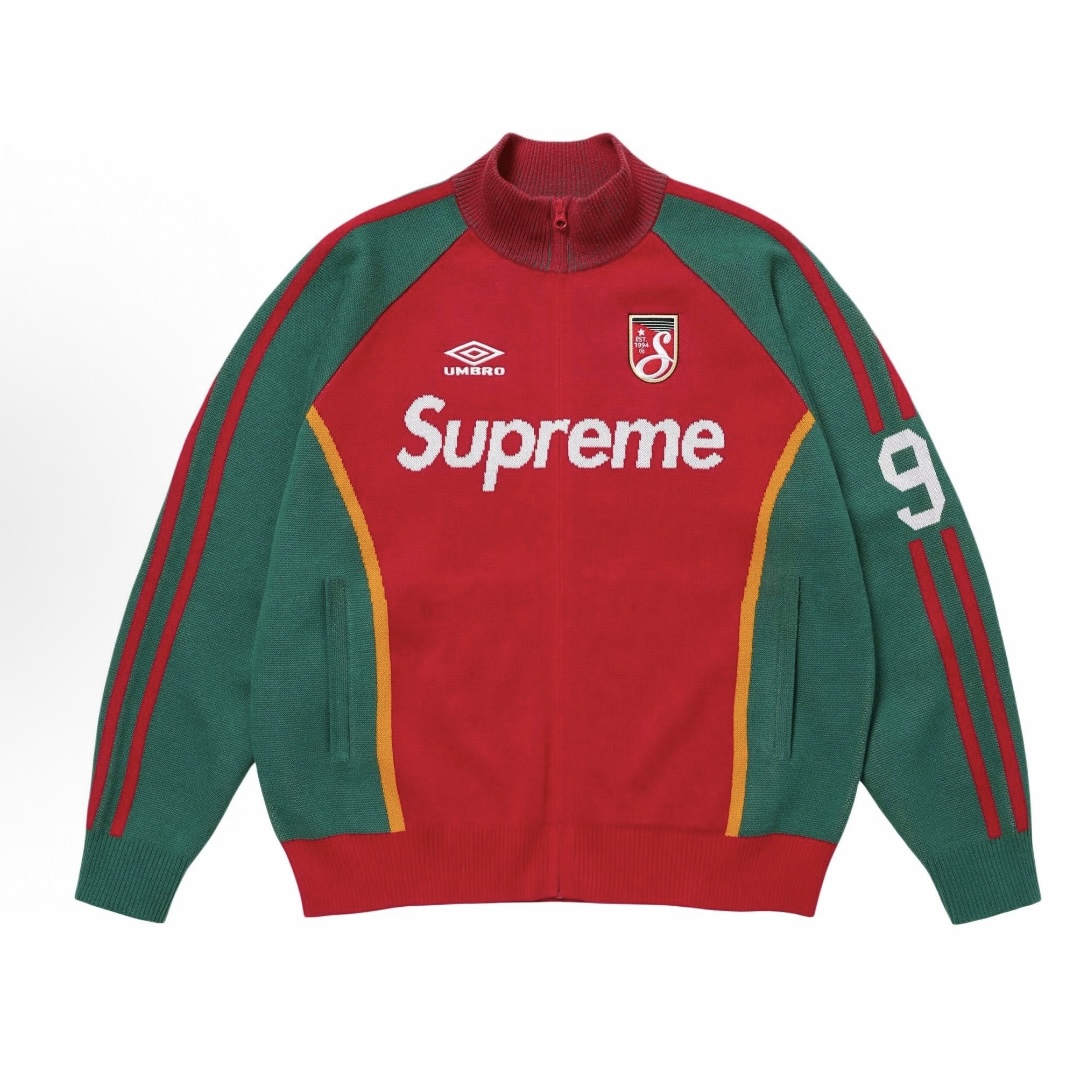 [Supreme] 슈프림 x 엄브로 집업 스웨터