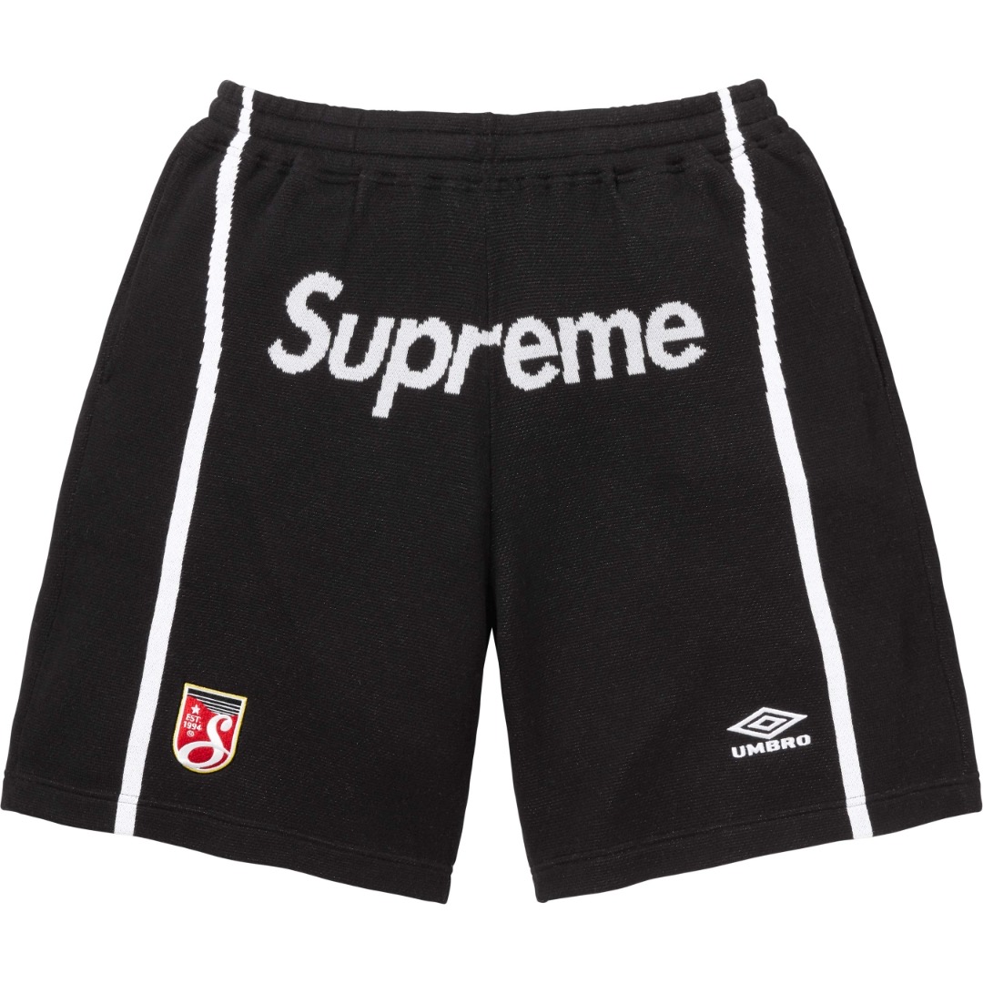 [Supreme] 슈프림 x 엄브로 니트 사커 쇼츠