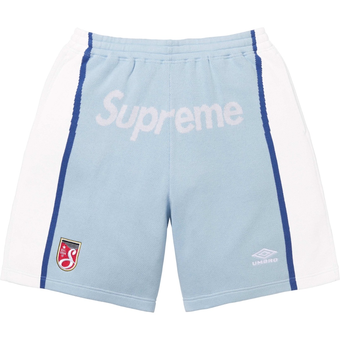 [Supreme] 슈프림 x 엄브로 니트 사커 쇼츠