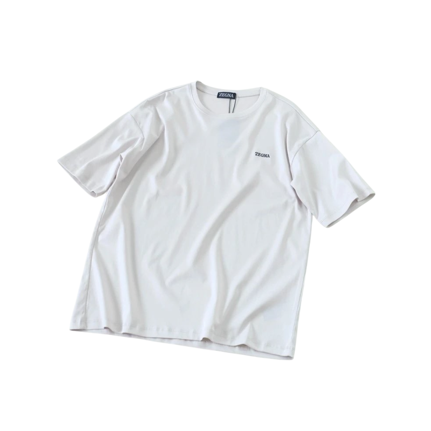 [Zegna] 제냐 로고 코튼 티셔츠 -4Color