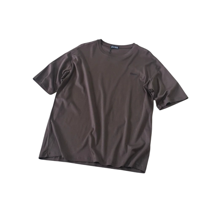 [Zegna] 제냐 로고 코튼 티셔츠 -4Color