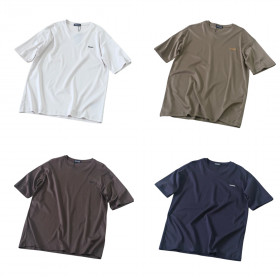 [Zegna] 제냐 로고 코튼 티셔츠 -4Color