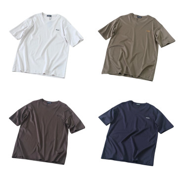 [Zegna] 제냐 로고 코튼 티셔츠 -4Color