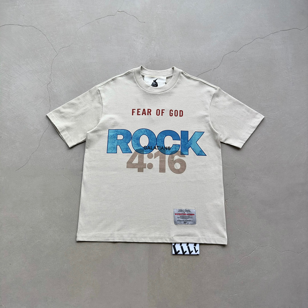 [FearofGod] 피어오브갓 x  DAVE Rock 4:16 티셔츠