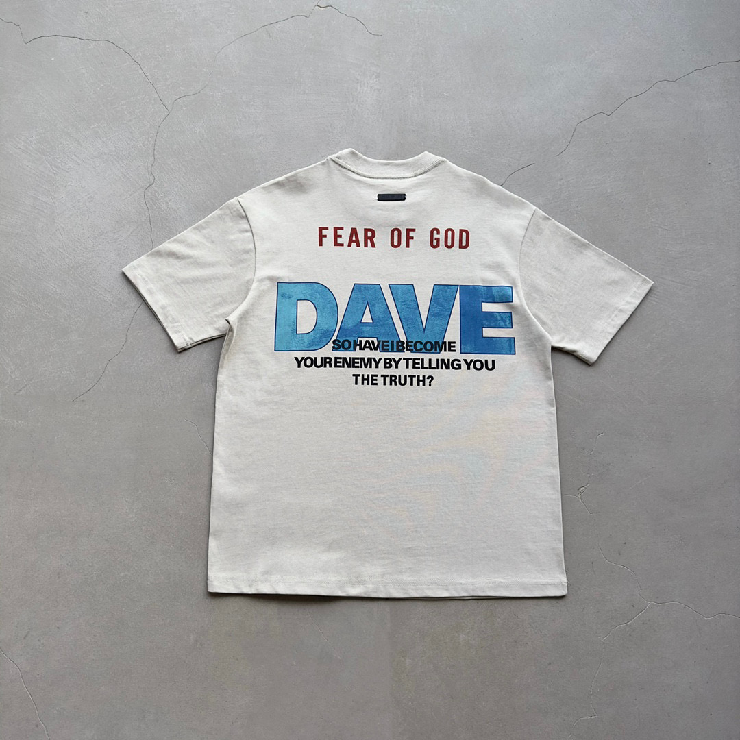 [FearofGod] 피어오브갓 x  DAVE Rock 4:16 티셔츠
