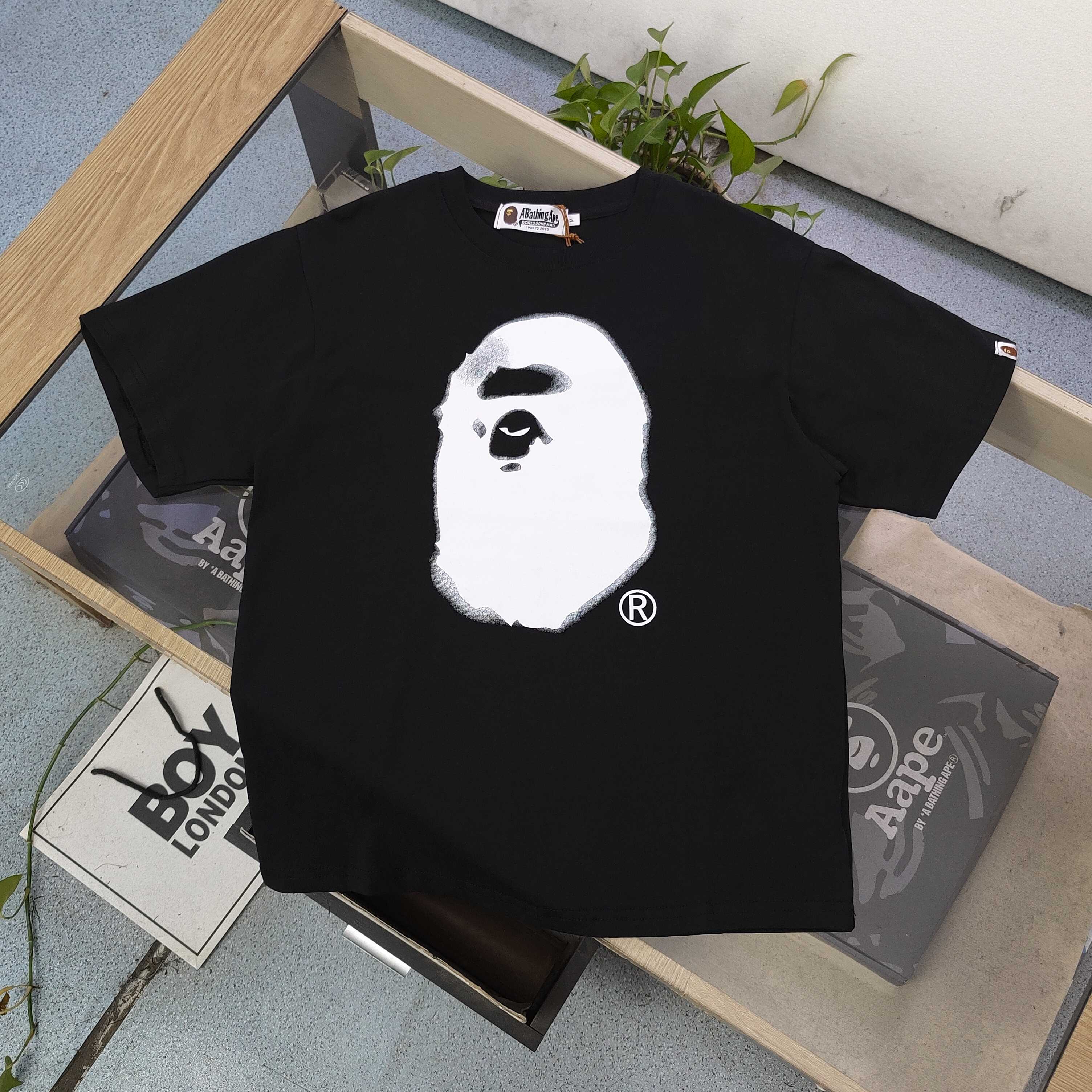 [Bape] 베이프 스프레이 헤드 티셔츠