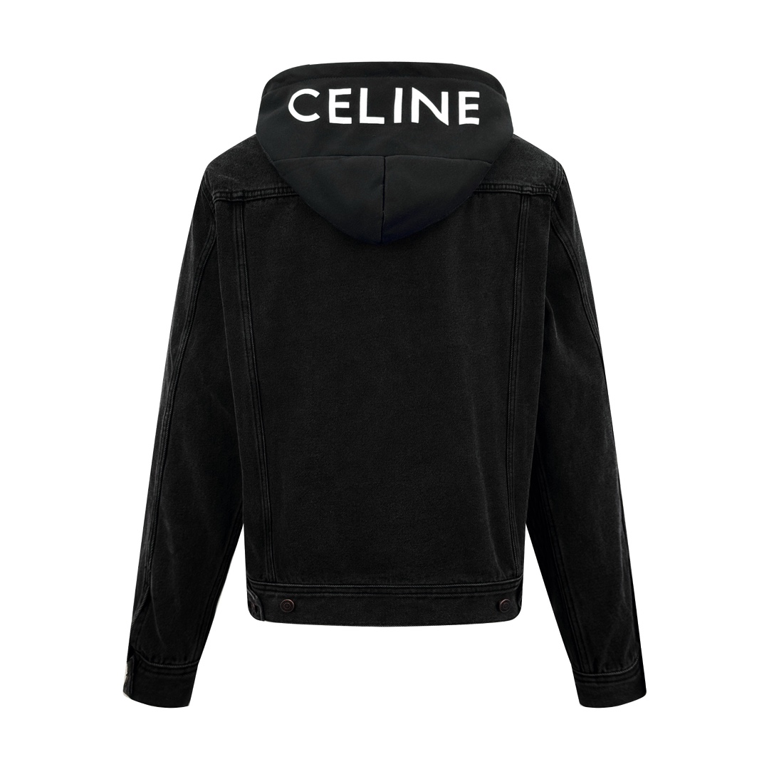 [Celine] 셀린느 데님 트러커 후드 자켓
