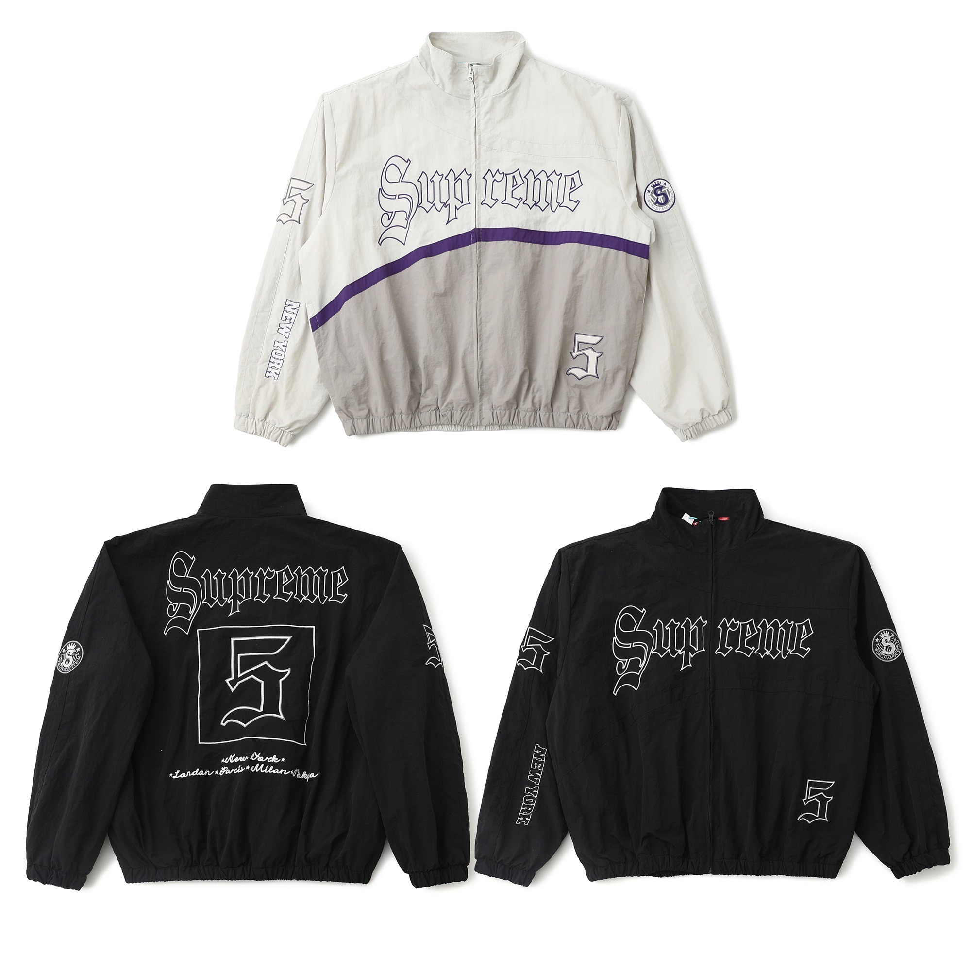 [Supreme] 슈프림 올드 잉글리쉬 트랙 자켓