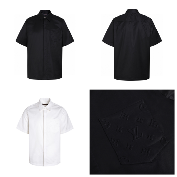 [Louis Vuitton] 루이비통 모노그램 포켓 코튼 숏슬리브 셔츠 -2Color