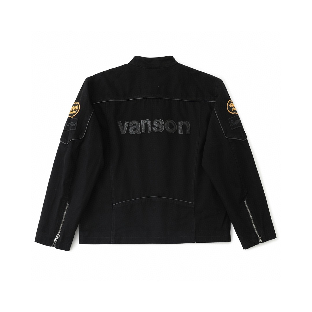 [Supreme] 슈프림 x 밴슨 레더스 코듀라 코튼 자켓