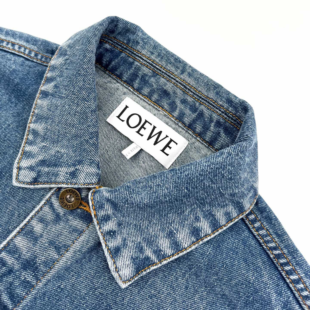 [Loewe] 로에베 아나그램 데님 재킷