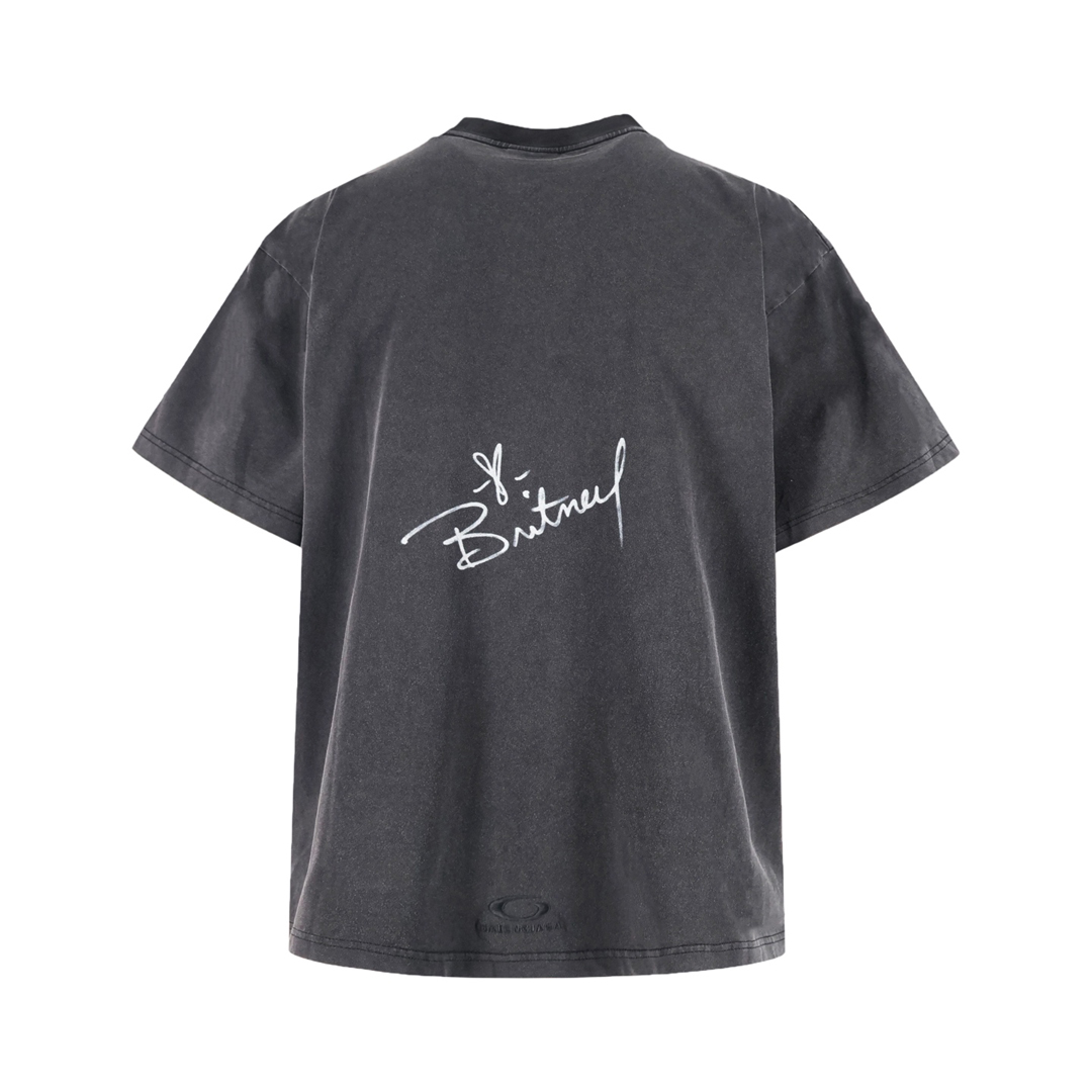 [Balenciaga] 발렌시아가 브리트니 오버핏 반팔 티셔츠