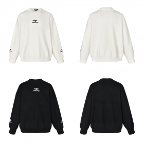 [Balenciaga] 발렌시아가 3B 로고 크루넥 니트웨어