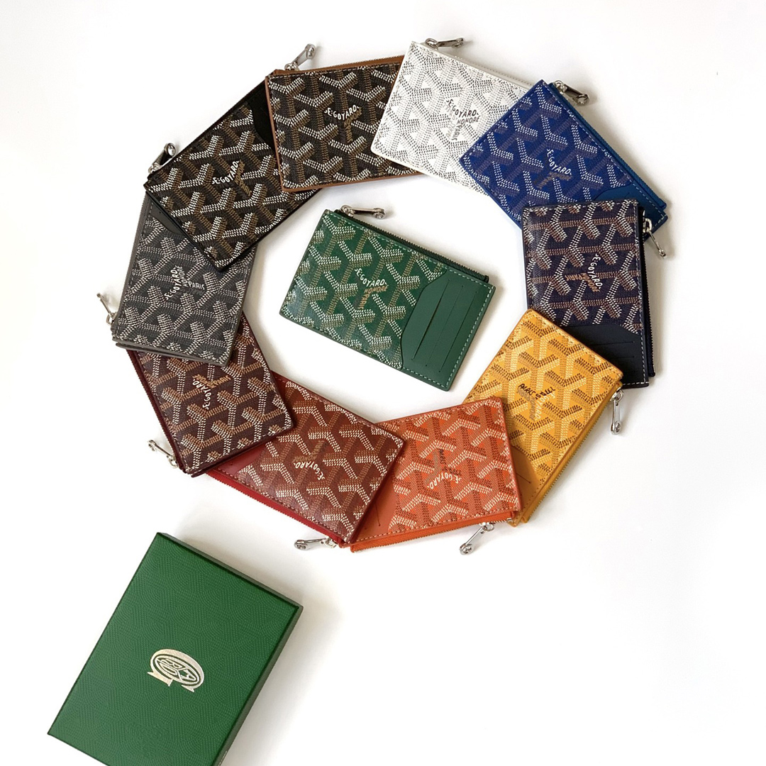 [Goyard] 고야드 부르봉 지퍼 카드 홀더