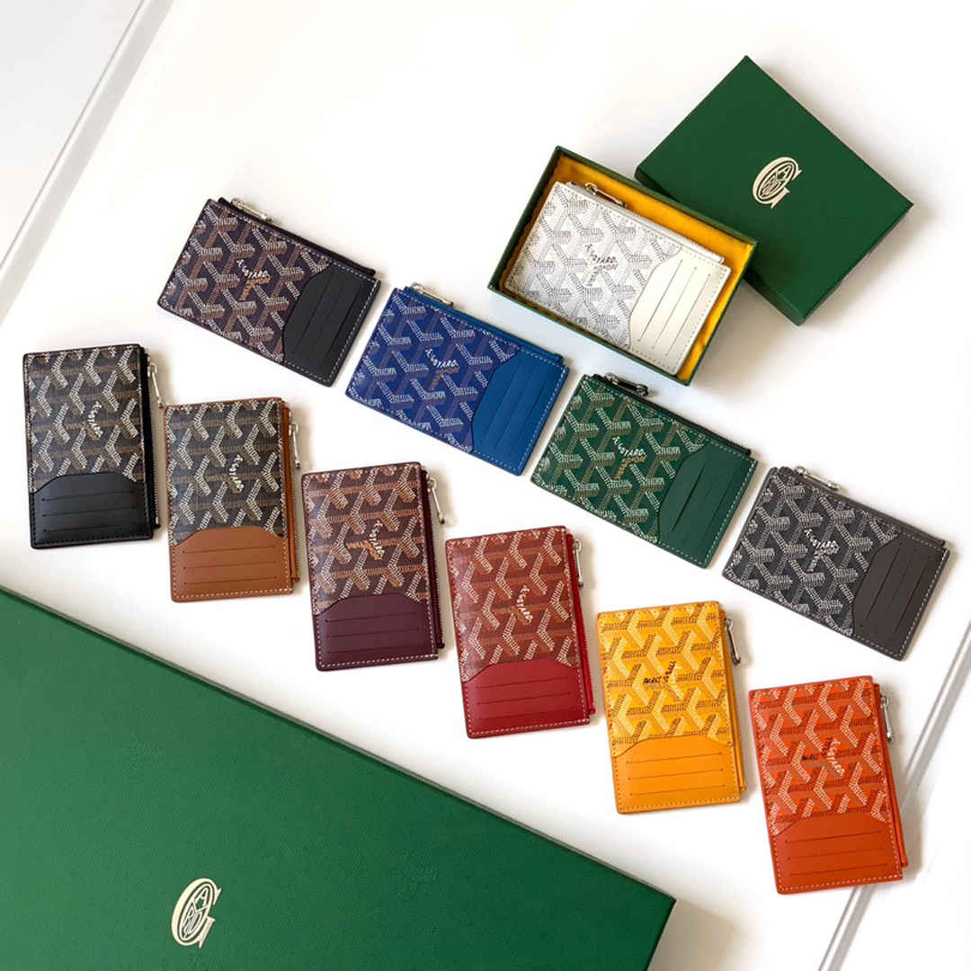 [Goyard] 고야드 부르봉 지퍼 카드 홀더