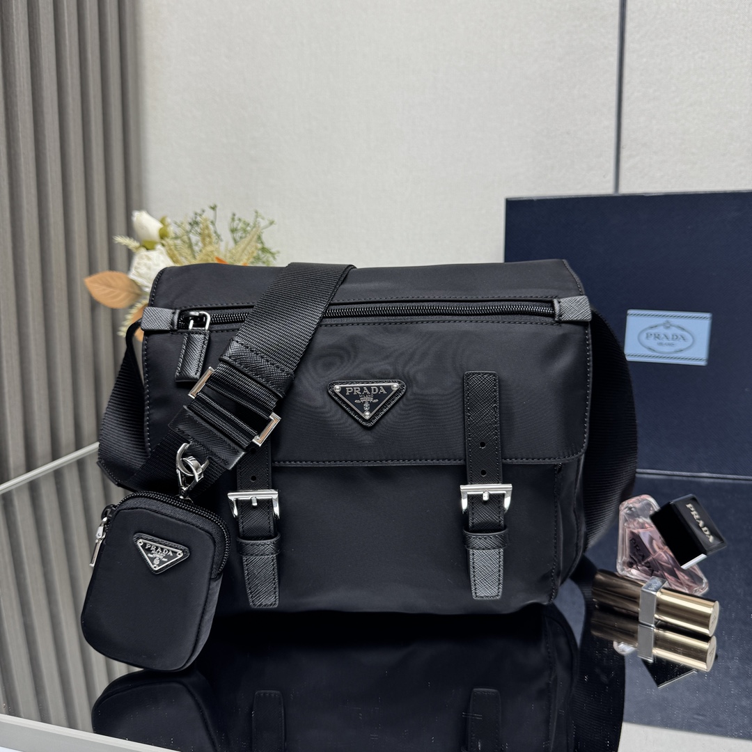 [PRADA] 프라다 리나일론 숄더백