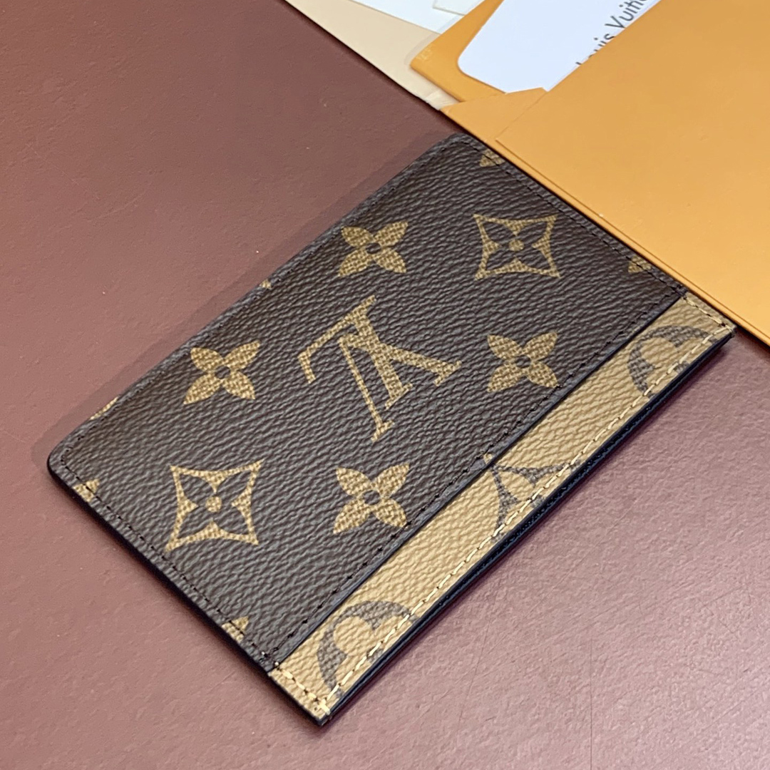 [LouisVuitton] 루이비통 모노그램 리버스 캔버스 카드 홀더