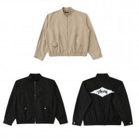 [Stussy] 스투시 서프 팀 해링턴 자켓