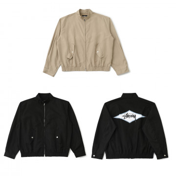 [Stussy] 스투시 서프 팀 해링턴 자켓