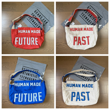 [HumanMade] 휴먼메이드 메일백 (라지 블루/스몰 레드)