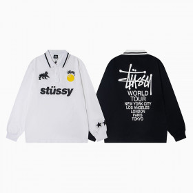 [Stussy] 스투시 월드투어 로고 폴로 티셔츠