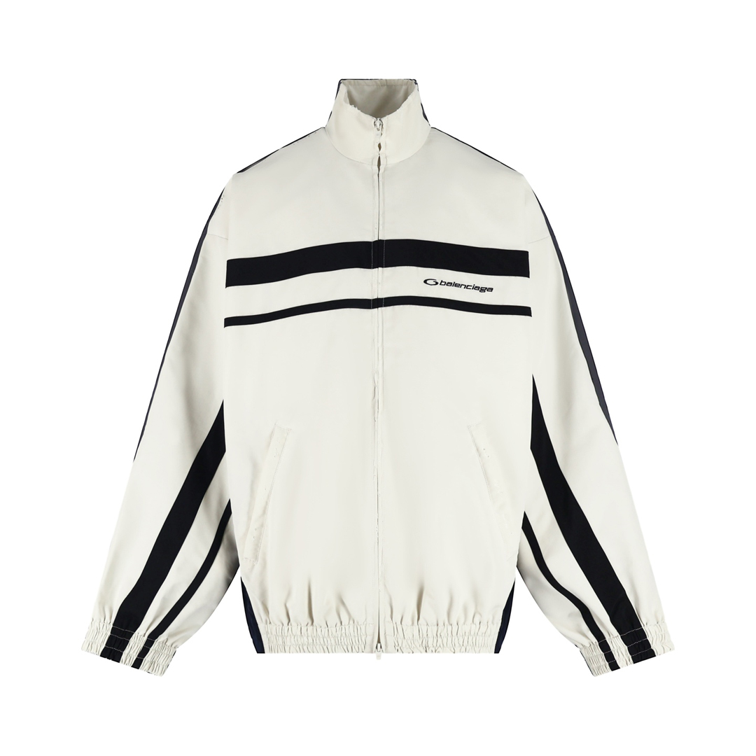 [BALENCIAGA] 발렌시아가 50/50 트랙수트 재킷