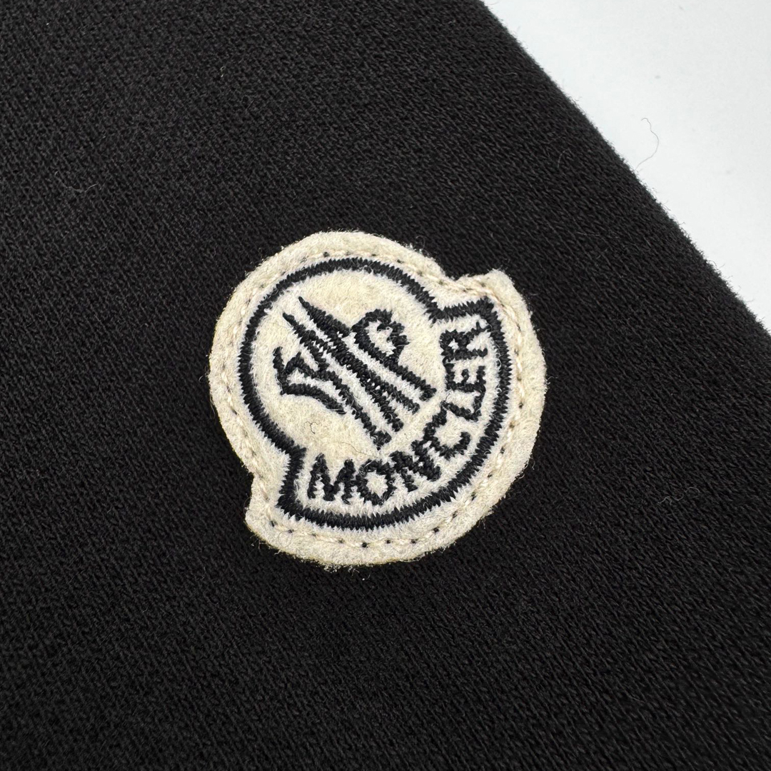 [Moncler] 몽클레어 프라그먼트 히로시 후지와라 블랙 코튼 집업 스웨트 셔츠