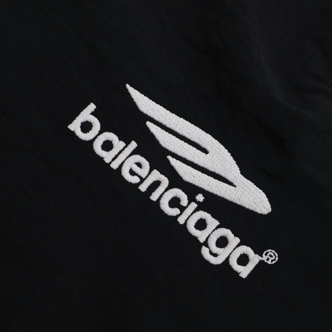 [BALENCIAGA] 발렌시아가 3B 스포츠 아이콘 로고 자수 쇼츠